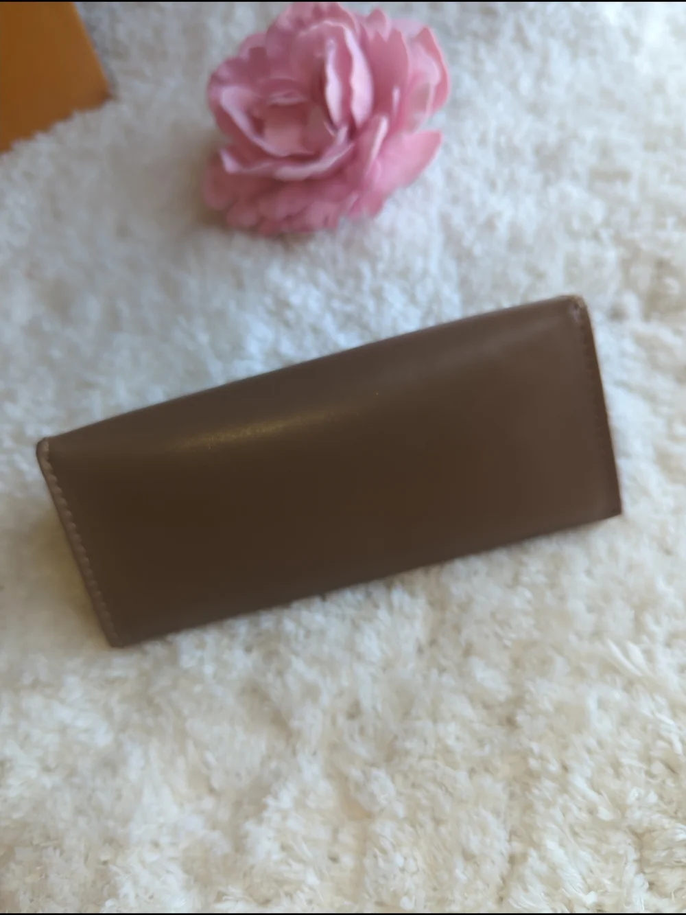 Burberry brown leather